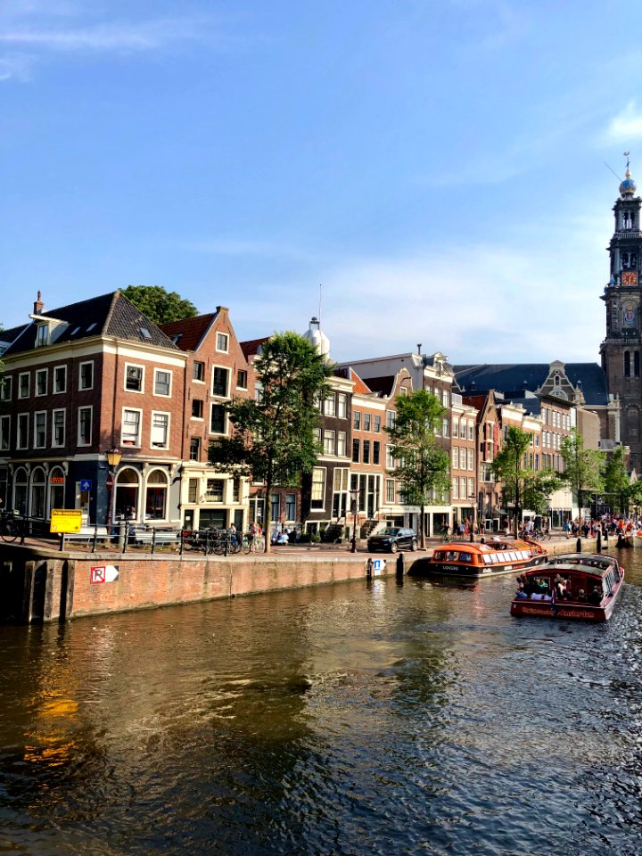 Prinsengracht, Grachtengordel, Amsterdam, Noord-Holland, N… 
