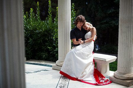 Wedding dress design evening dress