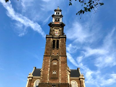 Westerkerk, Grachtengordel, Amsterdam, Noord-Holland, Nede… 