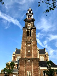 Westerkerk, Grachtengordel, Amsterdam, Noord-Holland, Nede… 