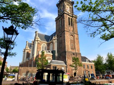 Westerkerk, Grachtengordel, Amsterdam, Noord-Holland, Nede… 