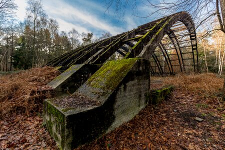 World war hangar construction