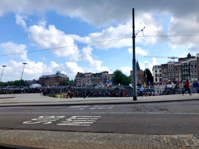 Stationsplein, Binnenstad, Amsterdam, Noord-Holland, Neder… photo