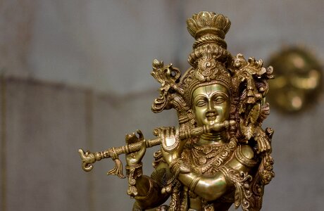 India lord krishna religion photo