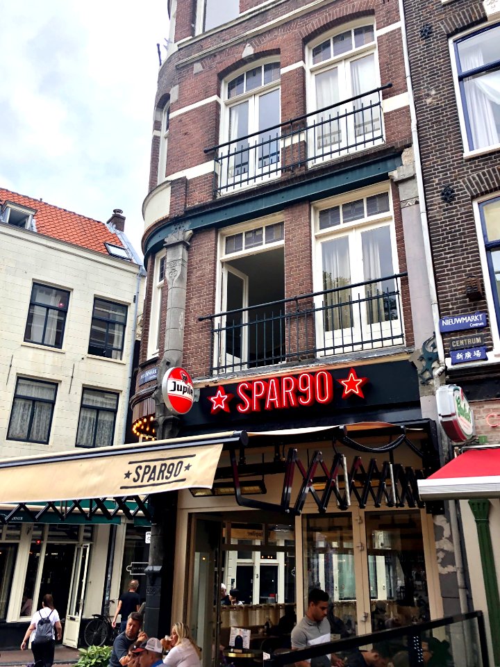 Spargo Sign, Nieuwmarkt en Lastage, Amsterdam, Noord-Holla… 