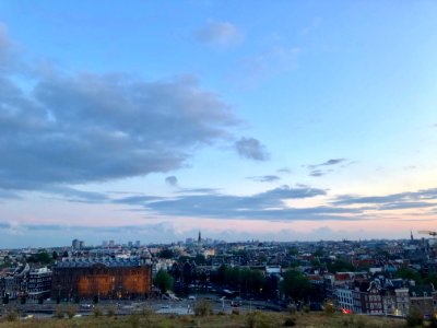 View from DoubleTree Hotel, Nieuwmarkt en Lastage, Amsterd… photo