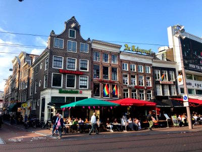 Rembrandtplein, Grachtengordel, Amsterdam, Noord-Holland, … 