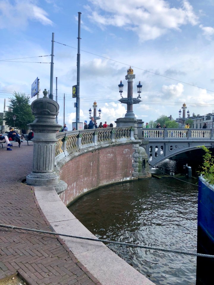 Blauwbrug, Grachtengordel, Amsterdam, Noord-Holland, Neder… 