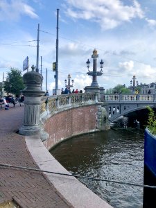 Blauwbrug, Grachtengordel, Amsterdam, Noord-Holland, Neder… 