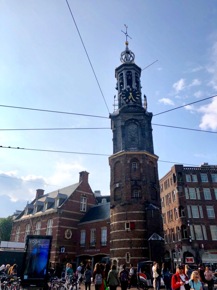 Munttoren, Binnenstad, Amsterdam, Noord-Holland, Nederland… 