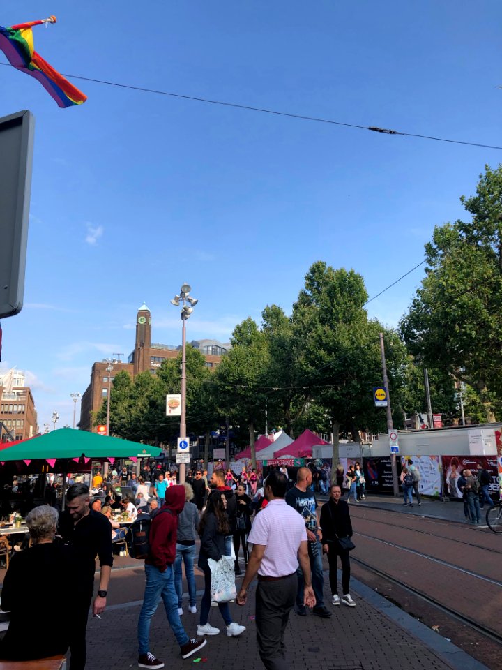 Rembrandtplein, Grachtengordel, Amsterdam, Noord-Holland, … 