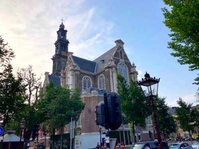 Westerkerk, Grachtengordel, Amsterdam, Noord-Holland, Nede… 