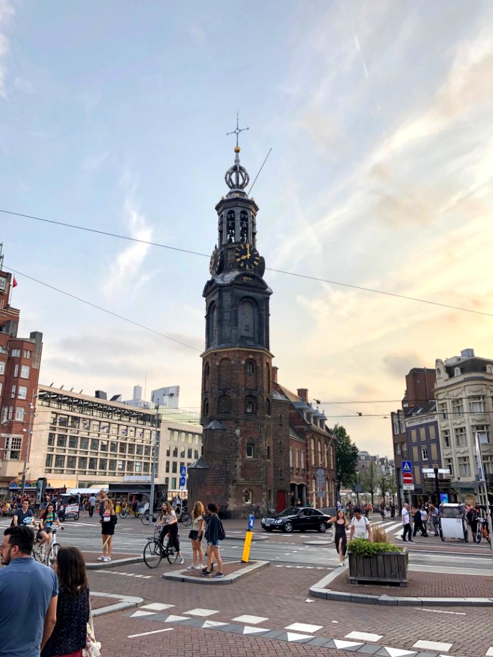 Munttoren, Binnenstad, Amsterdam, Noord-Holland, Nederland… 