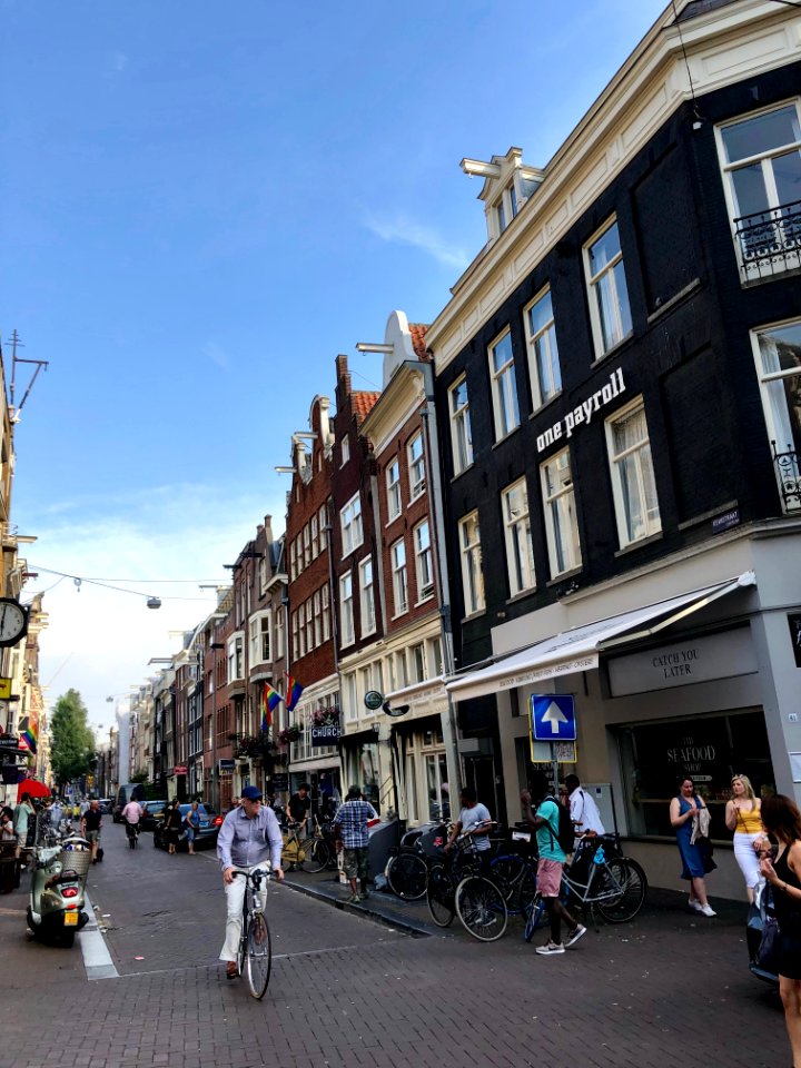 Kerkstraat, Grachtengordel, Amsterdam, Noord-Holland, Nede… 