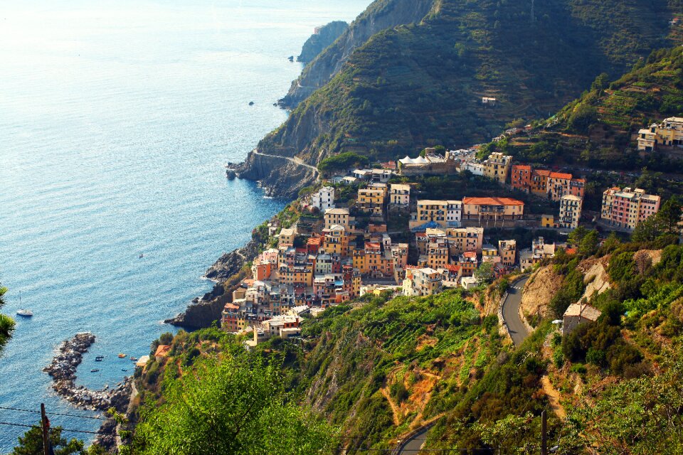 Village cinque terre italian photo