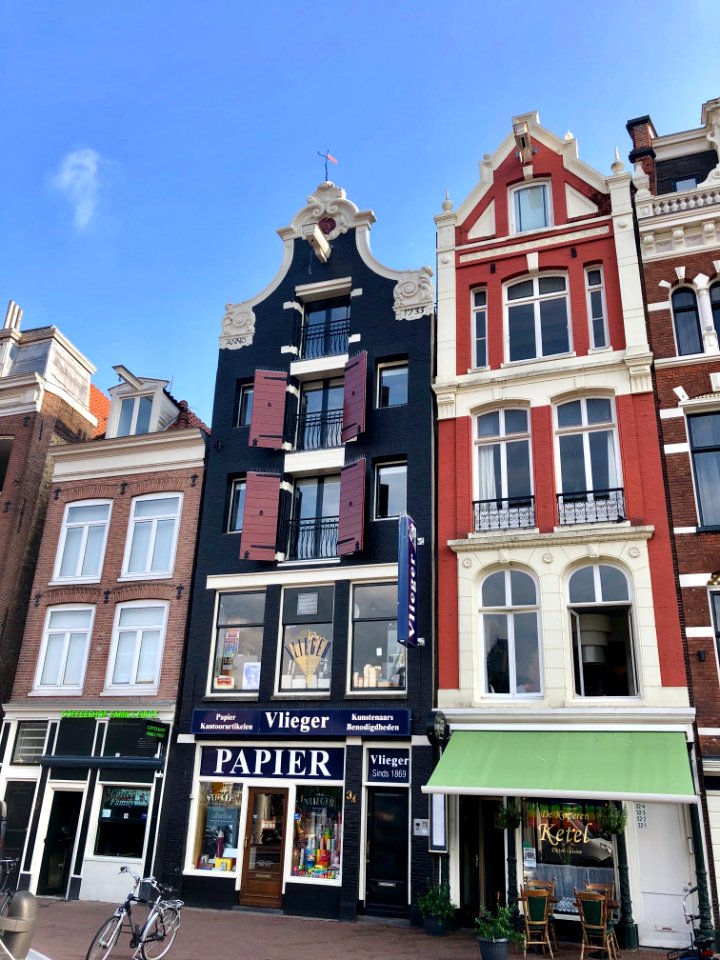 Amstel, Grachtengordel, Amsterdam, Noord-Holland, Nederlan… 