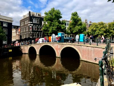 Grachtengordel, Amsterdam, Noord-Holland, Nederland 
