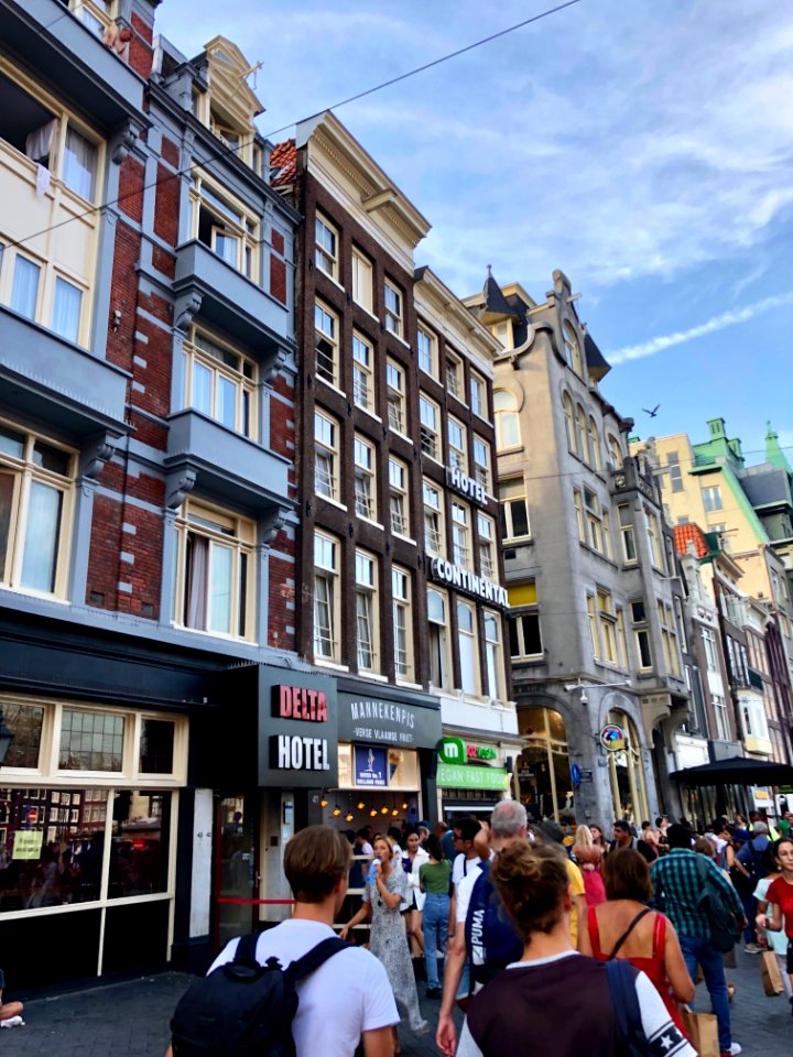 Damrak, Binnenstad, Amsterdam, Noord-Holland, Nederland 