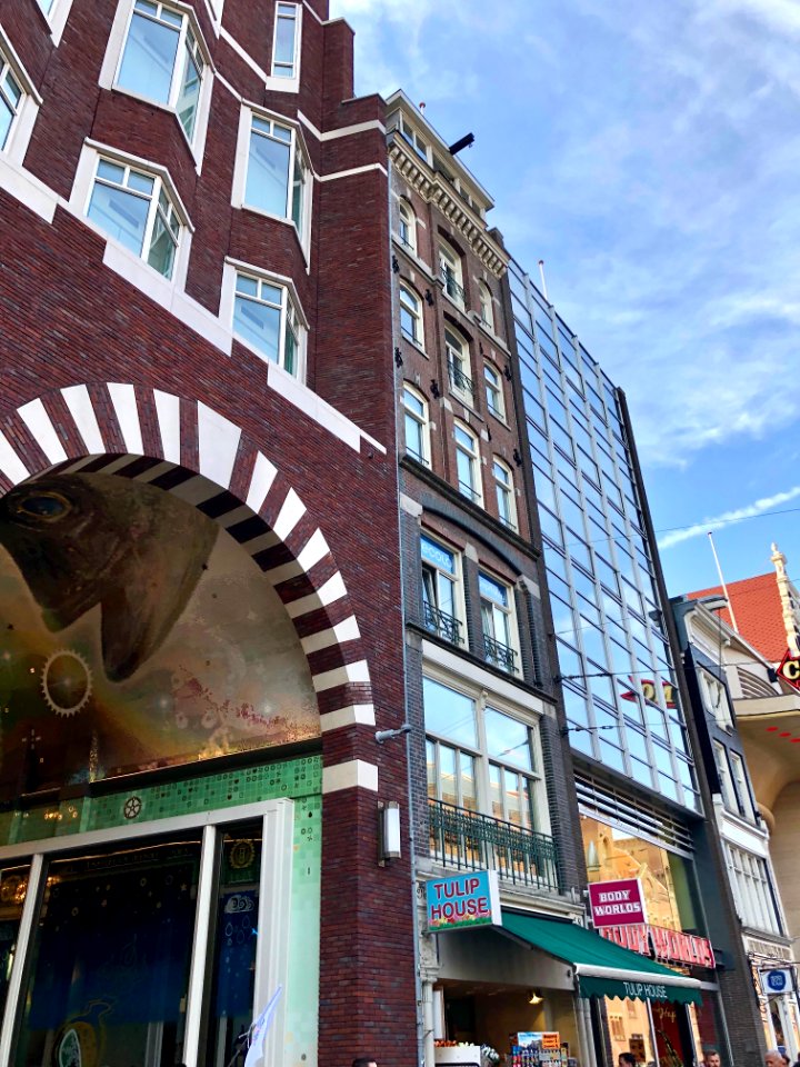 Damrak, Binnenstad, Amsterdam, Noord-Holland, Nederland 