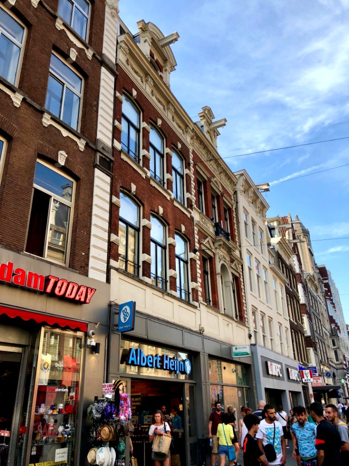 Damrak, Binnenstad, Amsterdam, Noord-Holland, Nederland 