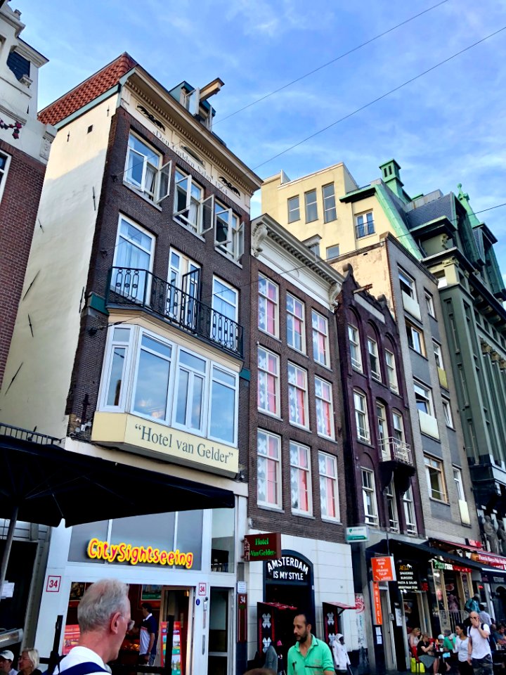 Damrak, Binnenstad, Amsterdam, Noord-Holland, Nederland 