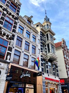 Damrak, Binnenstad, Amsterdam, Noord-Holland, Nederland 