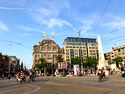 Dam, Binnenstad, Amsterdam, Noord-Holland, Nederland 