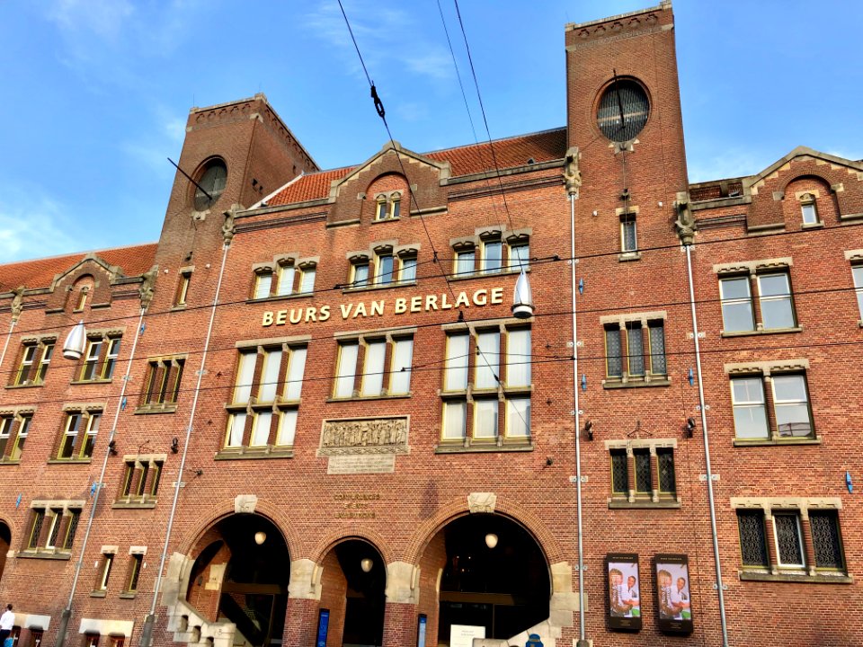 Beurs van Berlage, Binnenstad, Amsterdam, Noord-Holland, N… 