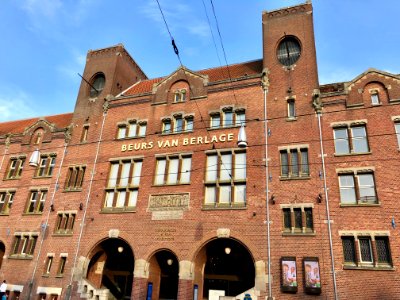Beurs van Berlage, Binnenstad, Amsterdam, Noord-Holland, N… 