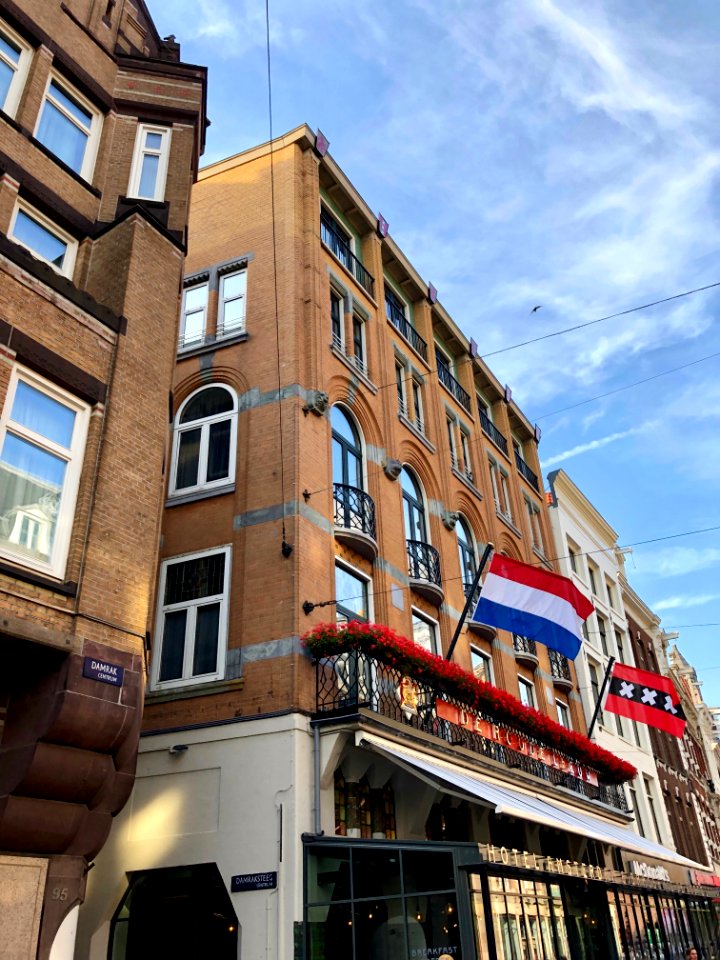 Damrak, Binnenstad, Amsterdam, Noord-Holland, Nederland 