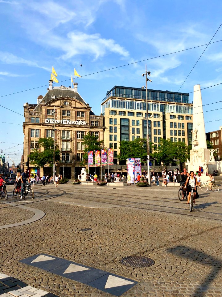 Dam, Binnenstad, Amsterdam, Noord-Holland, Nederland 
