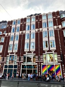 Damrak, Binnenstad, Amsterdam, Noord-Holland, Nederland 