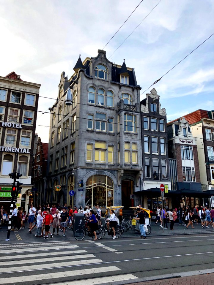 Damrak, Binnenstad, Amsterdam, Noord-Holland, Nederland 