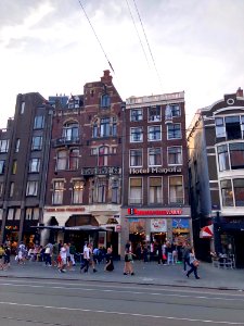 Damrak, Binnenstad, Amsterdam, Noord-Holland, Nederland 
