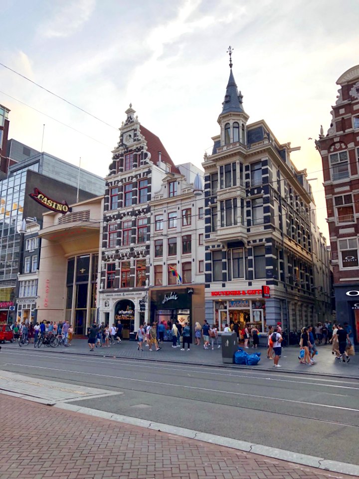 Damrak, Binnenstad, Amsterdam, Noord-Holland, Nederland 