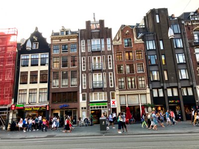 Damrak, Binnenstad, Amsterdam, Noord-Holland, Nederland 
