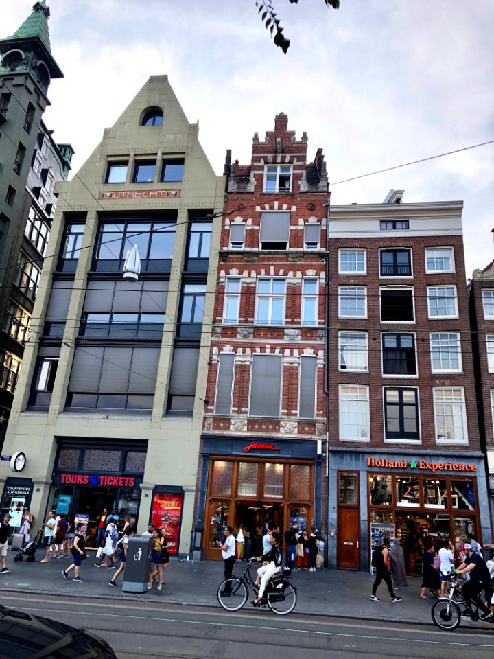 Damrak, Binnenstad, Amsterdam, Noord-Holland, Nederland 