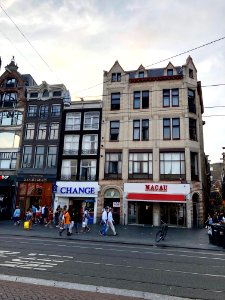 Damrak, Binnenstad, Amsterdam, Noord-Holland, Nederland 
