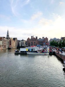 Damrak, Binnenstad, Amsterdam, Noord-Holland, Nederland 