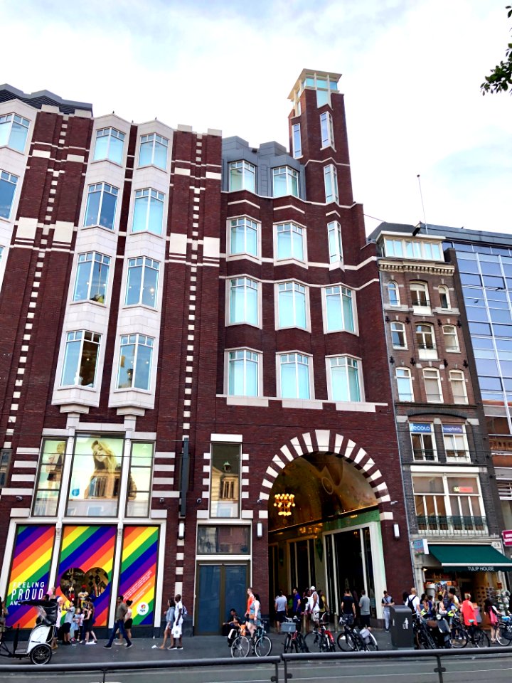 Damrak, Binnenstad, Amsterdam, Noord-Holland, Nederland 