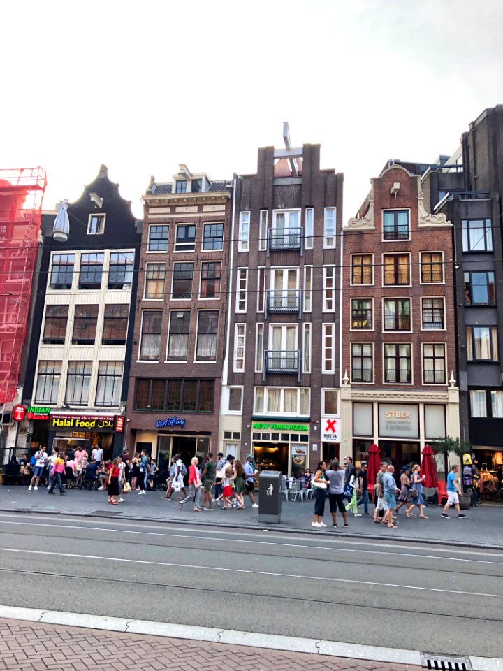 Damrak, Binnenstad, Amsterdam, Noord-Holland, Nederland 