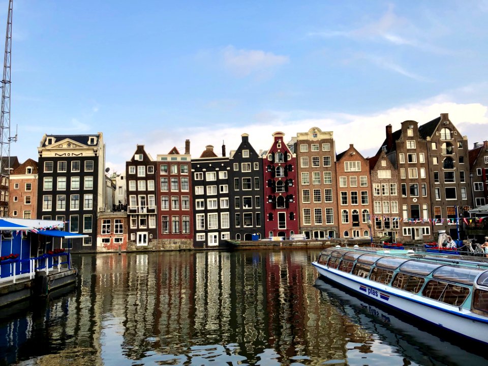 Damrak, Binnenstad, Amsterdam, Noord-Holland, Nederland 