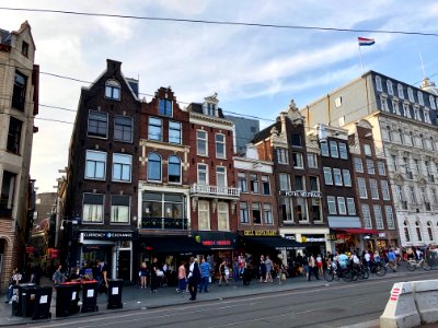 Damrak, Binnenstad, Amsterdam, Noord-Holland, Nederland 