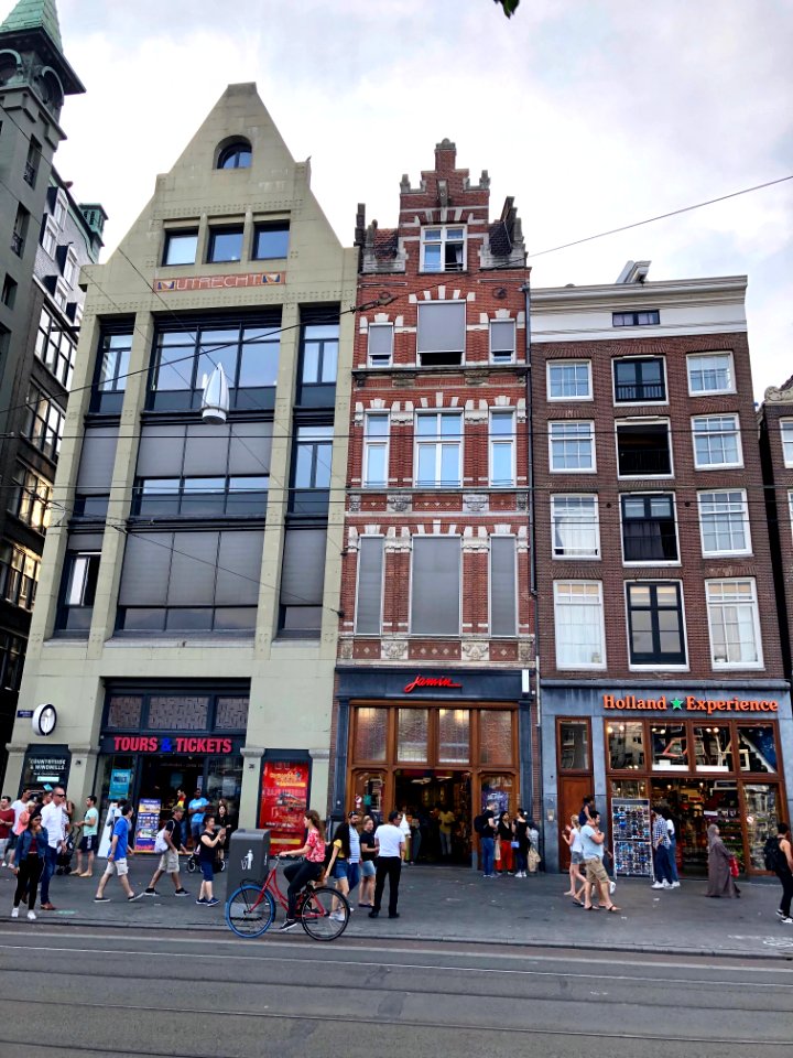 Damrak, Binnenstad, Amsterdam, Noord-Holland, Nederland 