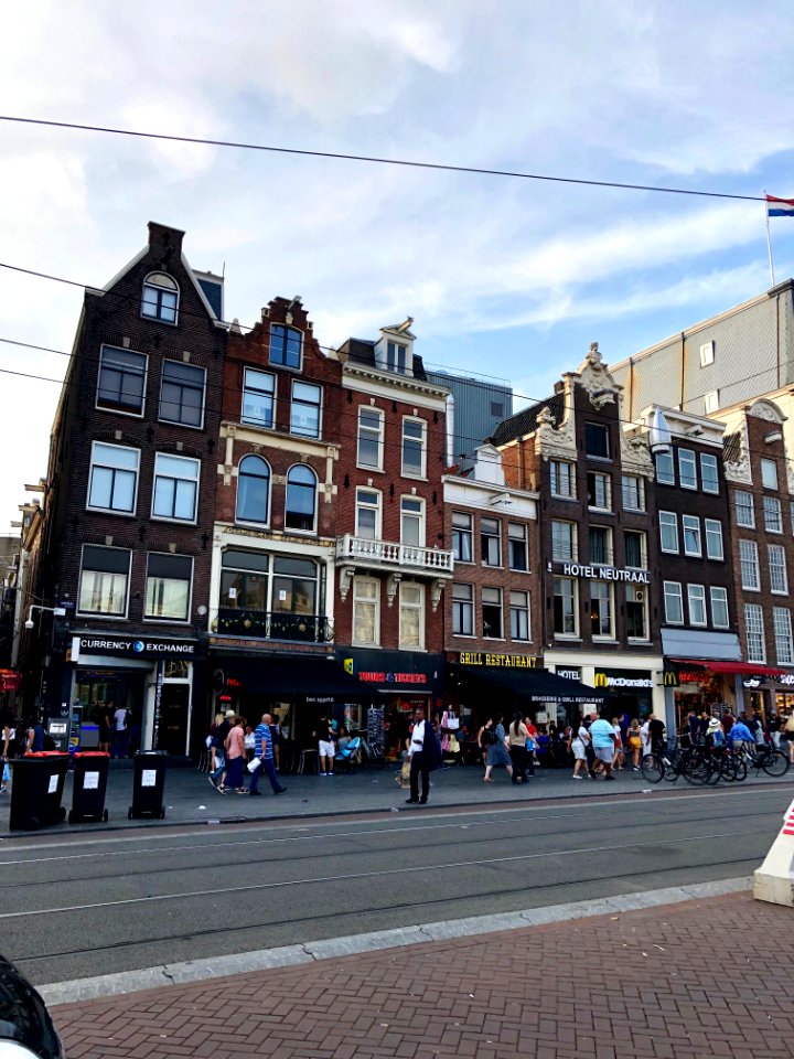 Damrak, Binnenstad, Amsterdam, Noord-Holland, Nederland 