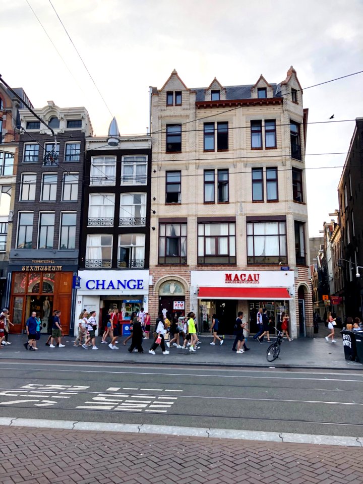 Damrak, Binnenstad, Amsterdam, Noord-Holland, Nederland 