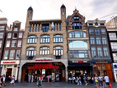 Damrak, Binnenstad, Amsterdam, Noord-Holland, Nederland 
