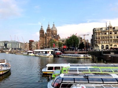 Prins Hendrikkade, Binnenstad, Amsterdam, Noord-Holland, N… 