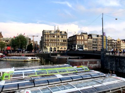 Damrak, Binnenstad, Amsterdam, Noord-Holland, Nederland 