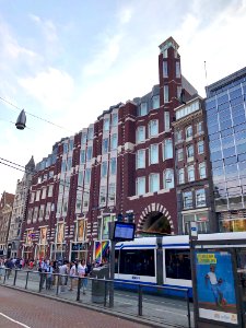 Damrak, Binnenstad, Amsterdam, Noord-Holland, Nederland 